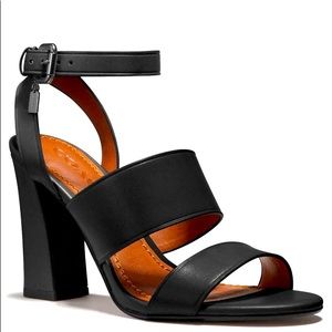 Gorgeous Coach Kaye black sandal!